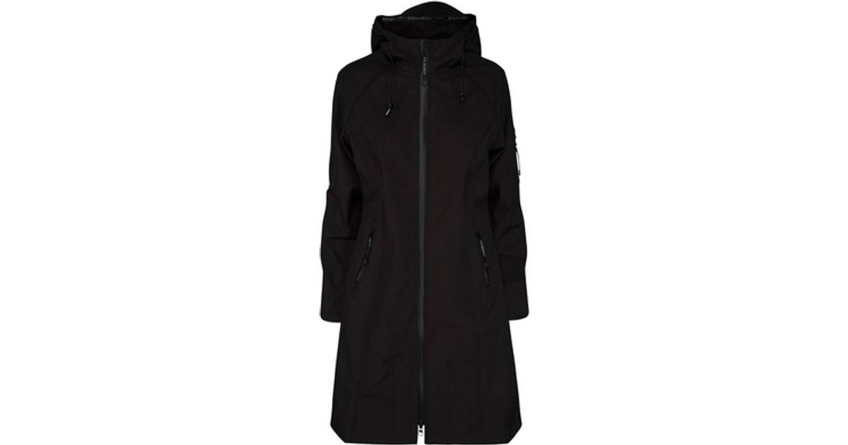 Ilse Jacobsen Long Raincoat - Black • PriceRunner »