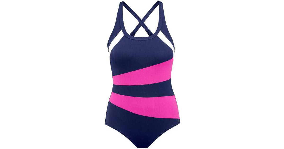 Abecita Speed Swimsuit - Blue/Pink • Se PriceRunner »