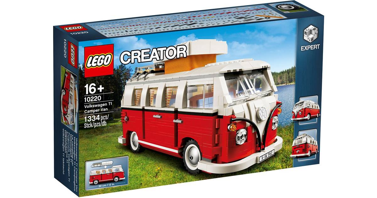 Lego Creator Volkswagen T1 Autocamper 10220 • Priser »