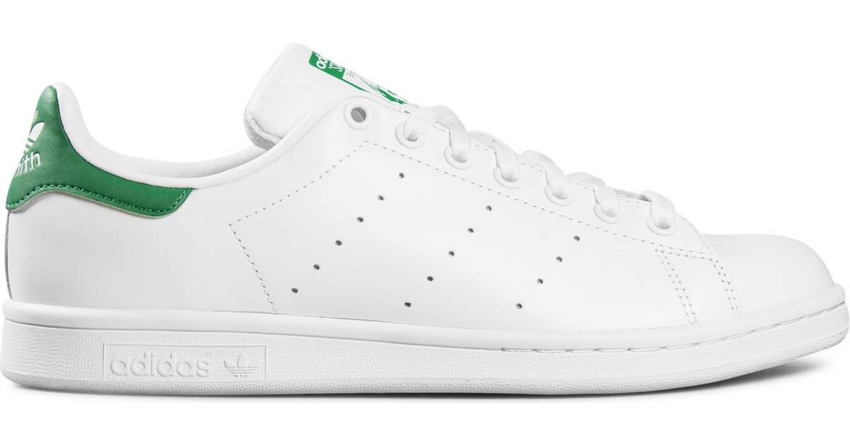 Adidas Stan Smith - Footwear White/Core White/Green • Se priser nu »