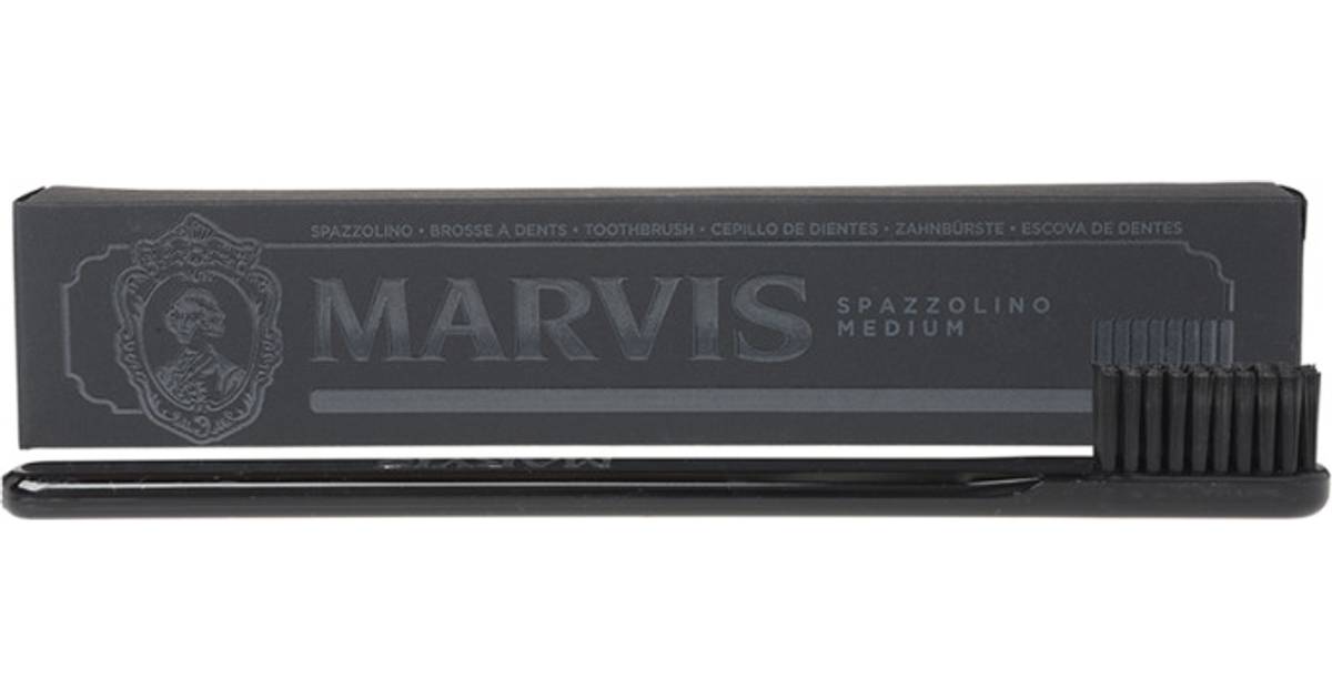 Marvis Black Tandbørste Medium (19 butikker) • Priser »