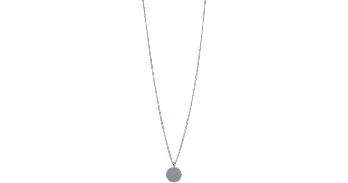 Pilgrim Lula_PI Necklace - Silver/Blue • Se priser (1 butikker) »