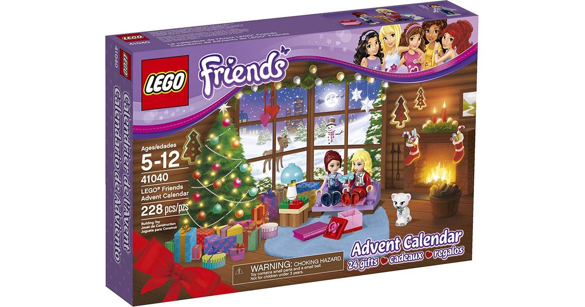 mammal Fremkald stribe Lego Friends Julekalender 2014 41040 • PriceRunner »
