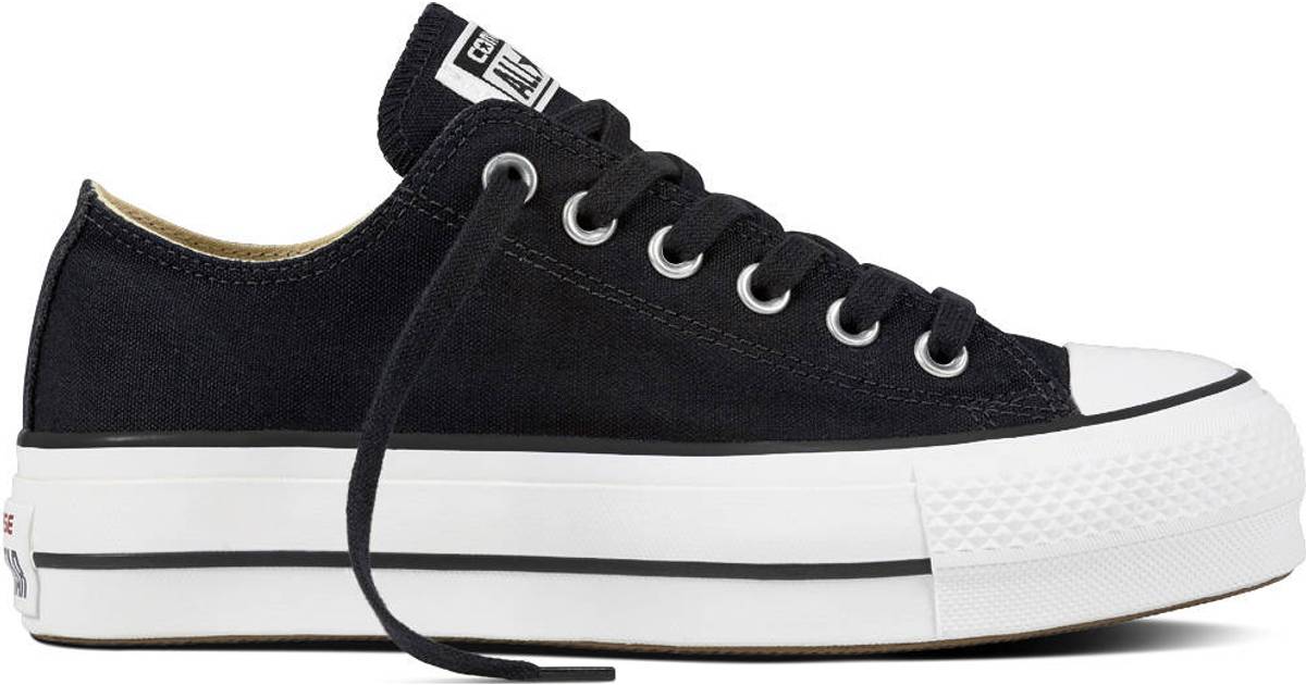 Converse Chuck Taylor All Star Lift Canvas Low Top W - Black/White/White