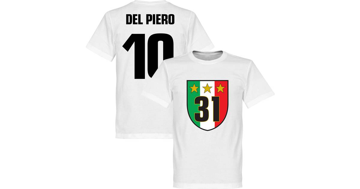 Retake Juventus FC 31 Campione T-Shirt Del Piero 10. Sr • Pris »