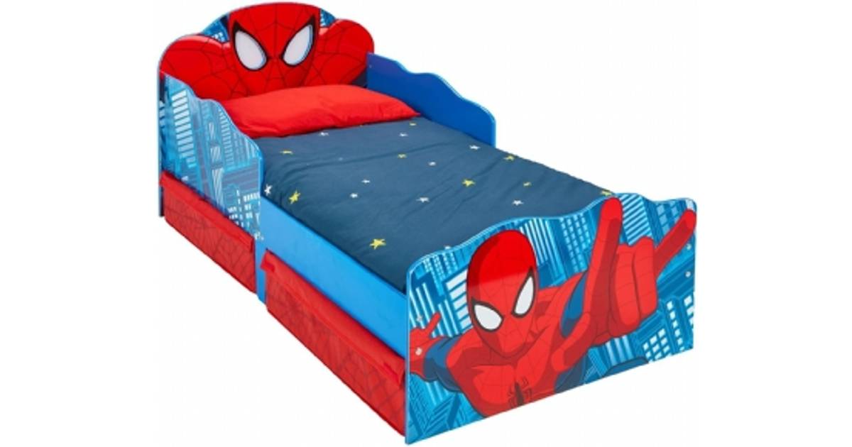 Hello Home Spiderman Seng m/opbevaring • Se priser (2 butikker) »