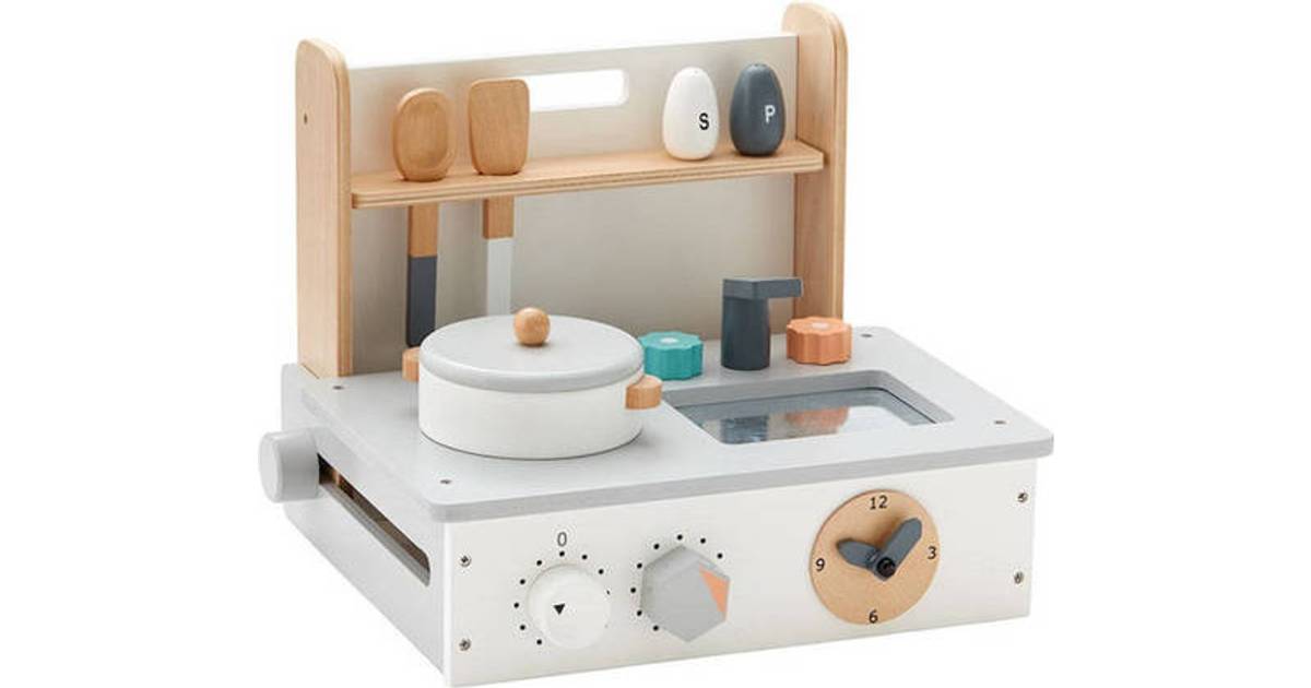 Kids Concept Mini Kitchen Nature • Se priser (9 butikker) »