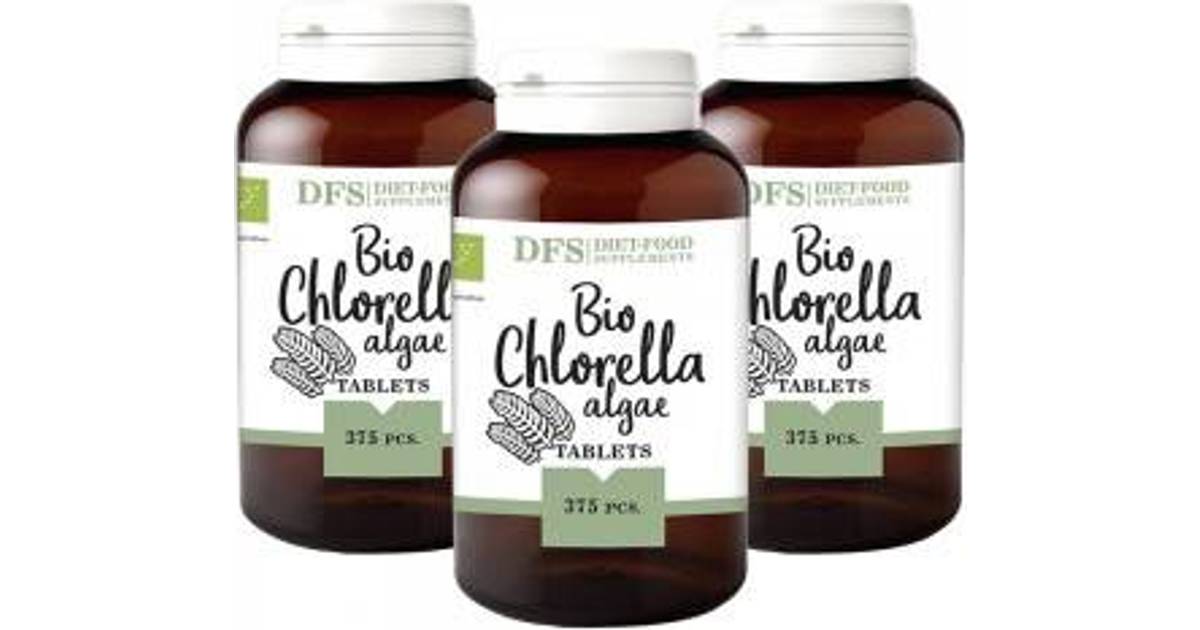 Diet Food Bio Chlorella Alge 1125 stk - Sammenlign priser hos ...