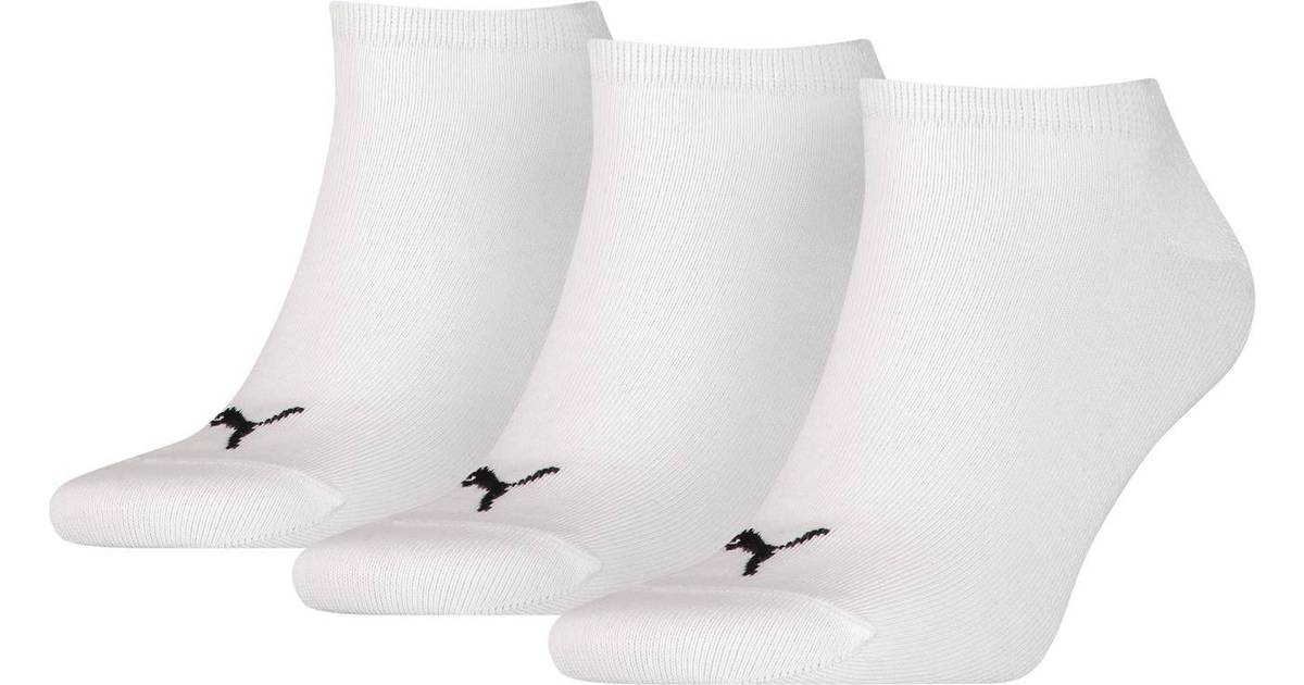 Puma Trainer Socks 3-pack - White • Se PriceRunner »