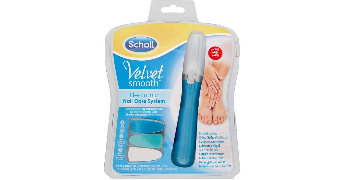 Scholl Velvet Smooth Electronic Nail Care System • Se priser hos os »