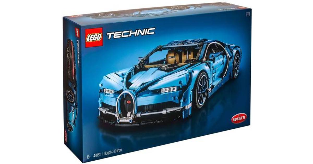 Lego Technic Bugatti Chiron 42083 • Se PriceRunner »