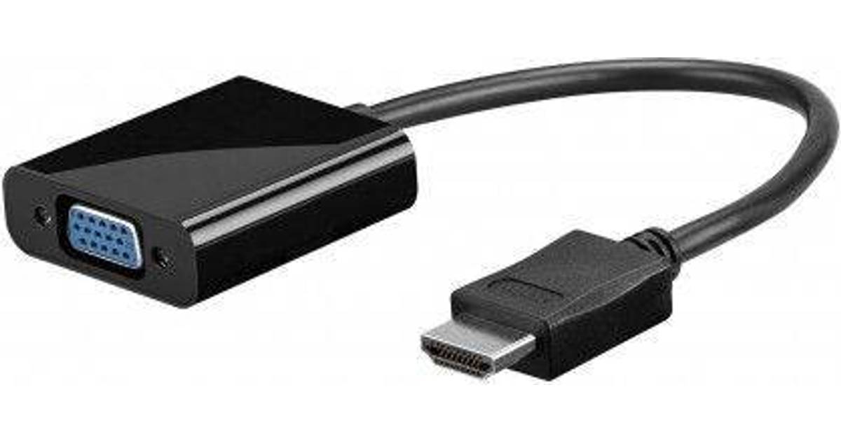 Goobay HDMI - VGA/3.5mm M-F 0.1m • Se PriceRunner »