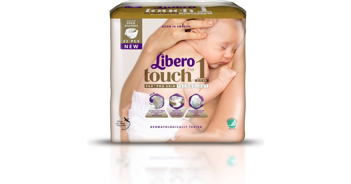 Libero Touch Size 1 (9 butikker) • Se hos PriceRunner »