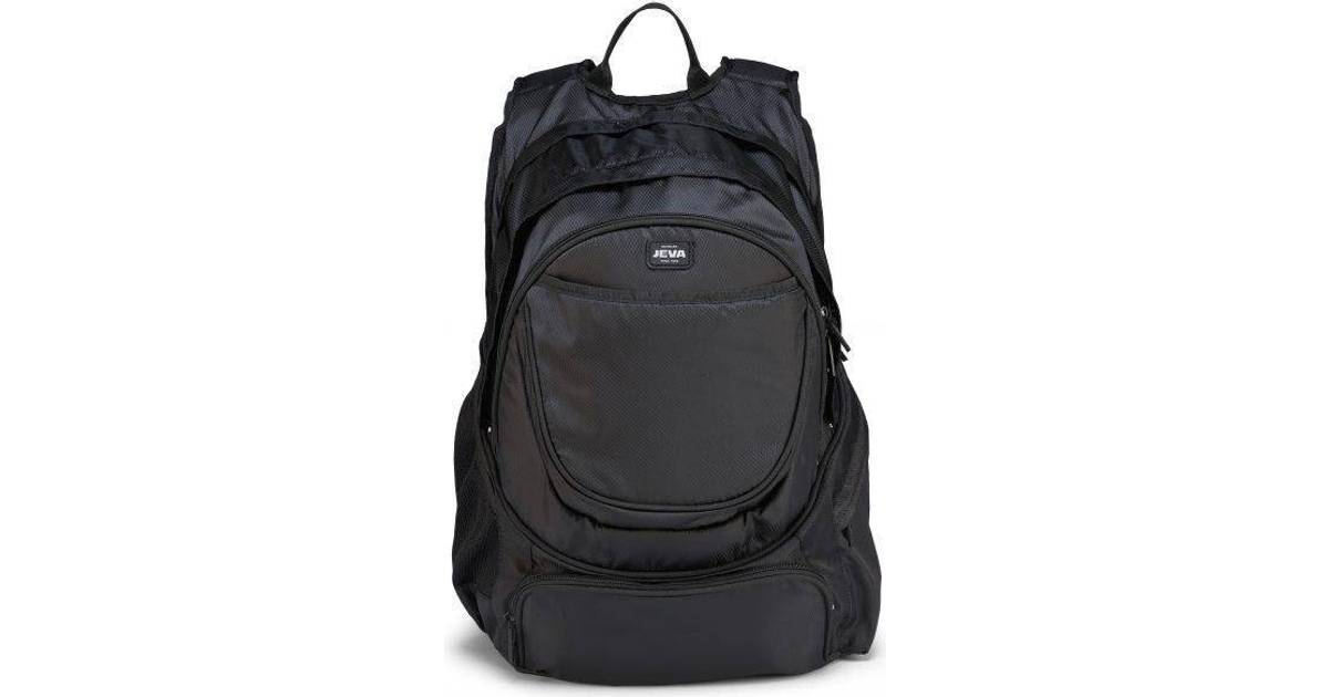 Jeva Backpack XL - Pure Black • Se laveste pris nu