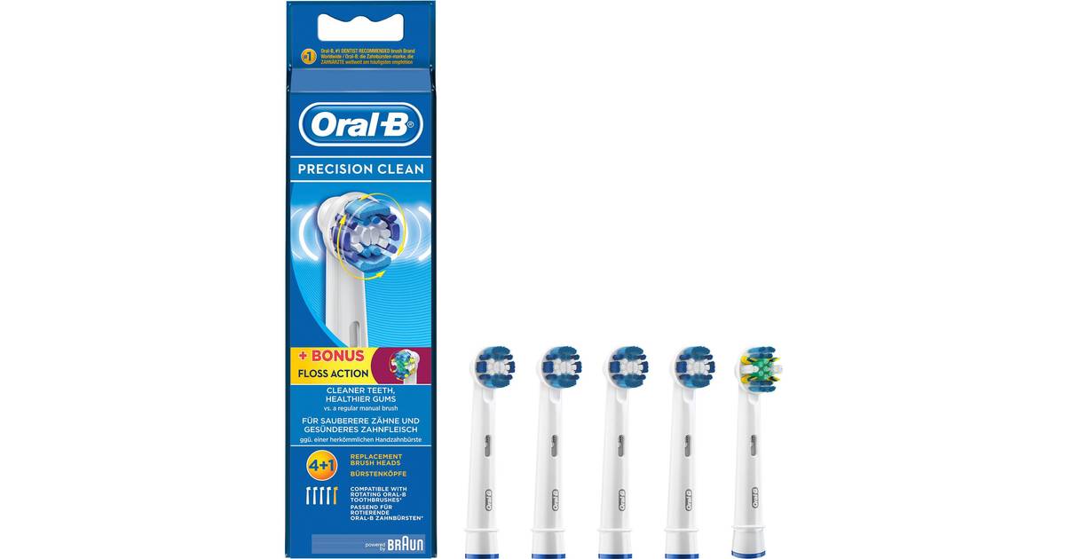 Oral-B Precision Clean + Floss Action 5-pack • Pris »