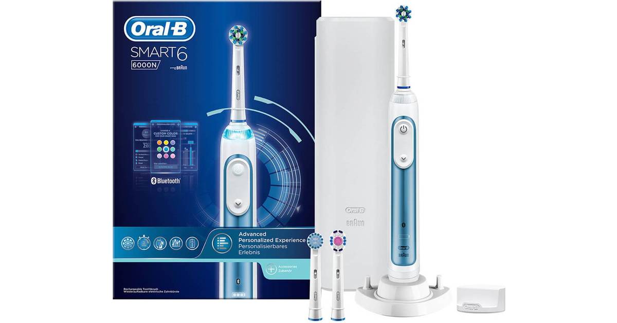 Oral-B Smart 6 6000N • Se pris (6 butikker) hos PriceRunner »