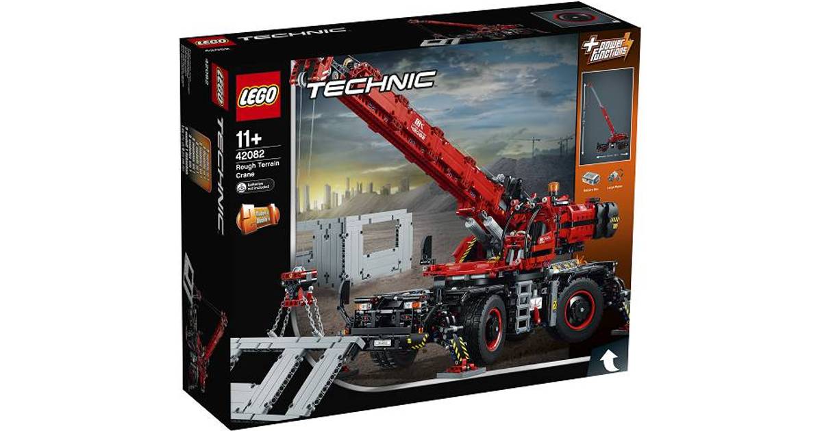 Lego Technic Terrængående Kran 42082 • Se priser (25 butikker) »