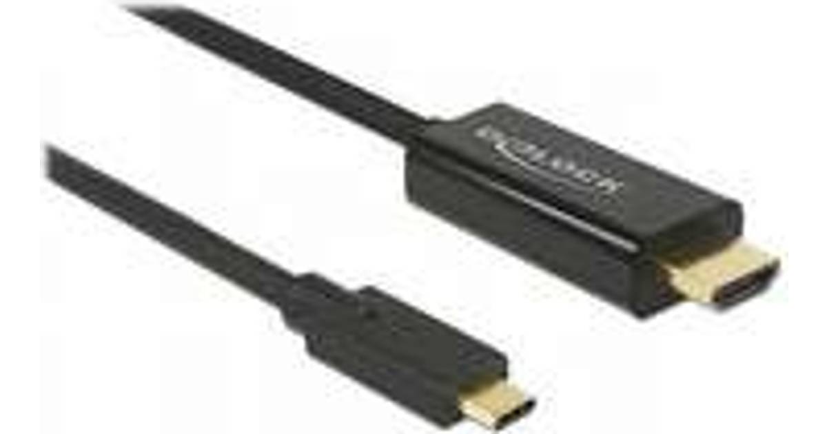 DeLock USB C-HDMI 2m • Se priser (9 butikker) • Spar i dag