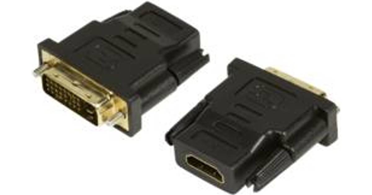LogiLink HDMI - DVI-D Dual Link F-M Adapter • Priser »