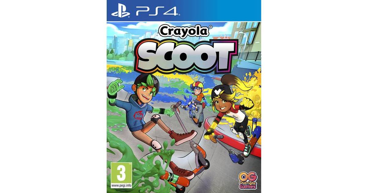 Crayola Scoot PlayStation 4 • Se laveste pris (10 butikker)