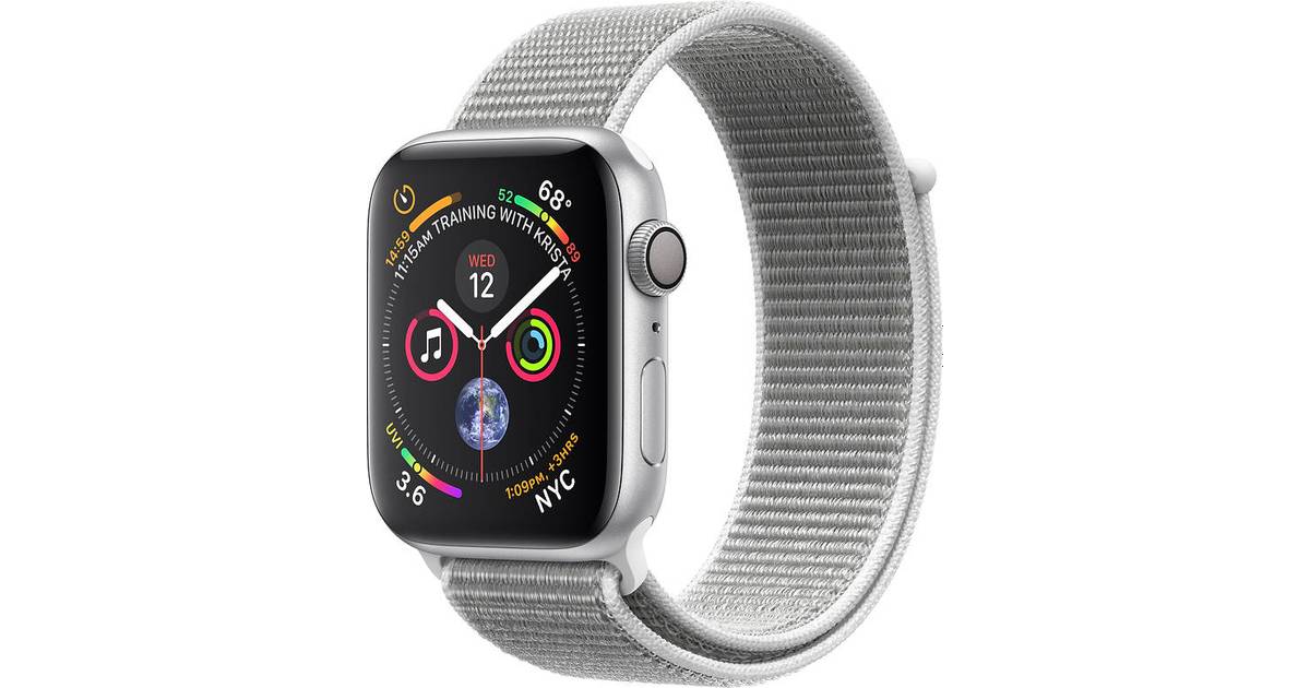 Apple Watch Series 4 40mm Aluminum Case with Sport Loop • Se ...