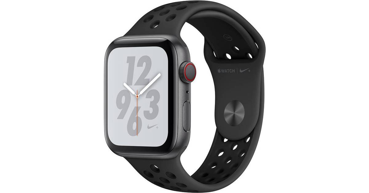 Apple Watch Nike+ Series 4 Cellular 44mm with Nike Sport Band • Pris »