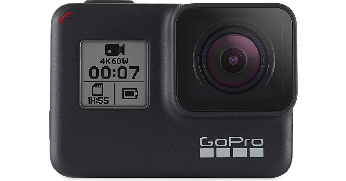 GoPro Hero7 Black • Se billigste pris (32 butikker) hos PriceRunner »