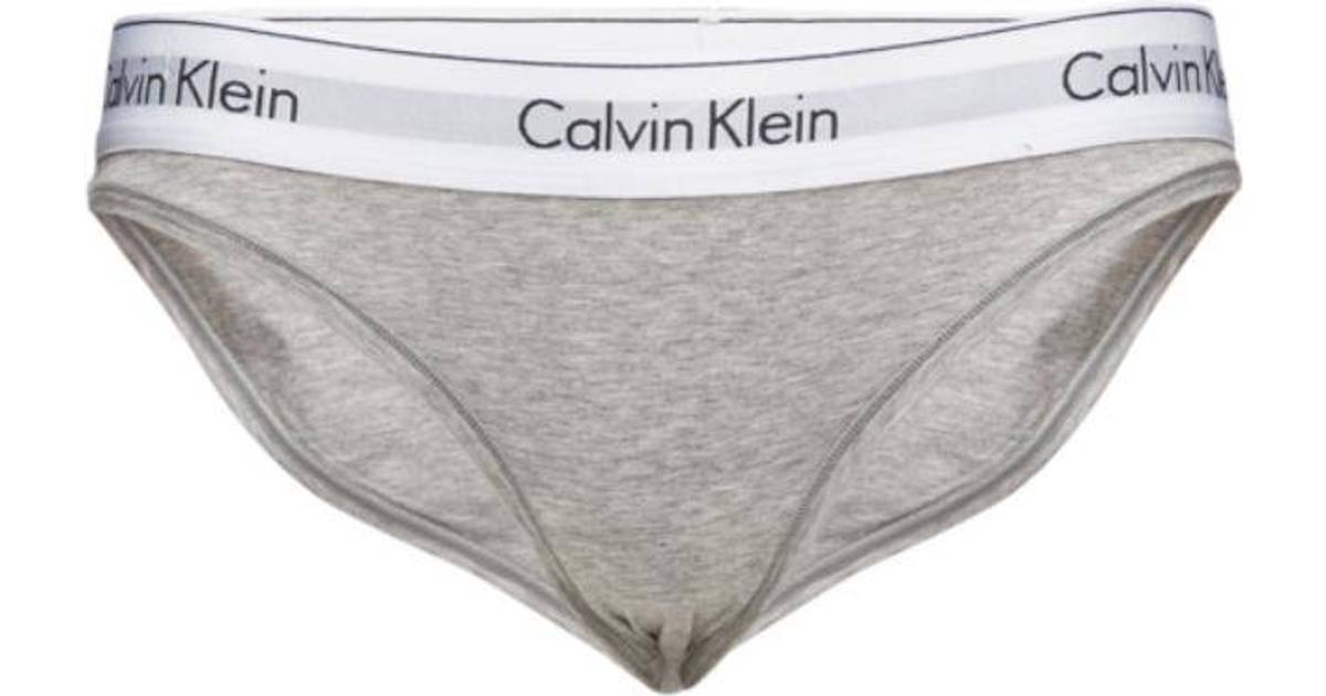 Calvin Klein Modern Cotton Bikini Brief - Grey Heather • Pris »