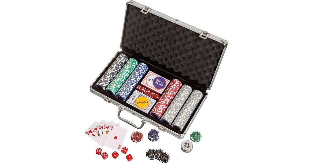Pokerset med 300 Marker • Se priser (12 butikker) • Spar i dag