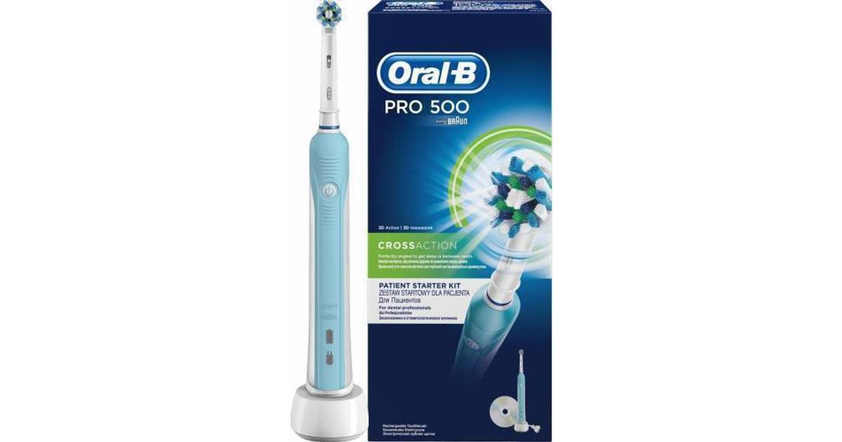 Oral-B Pro 500 CrossAction (3 butikker) • PriceRunner »