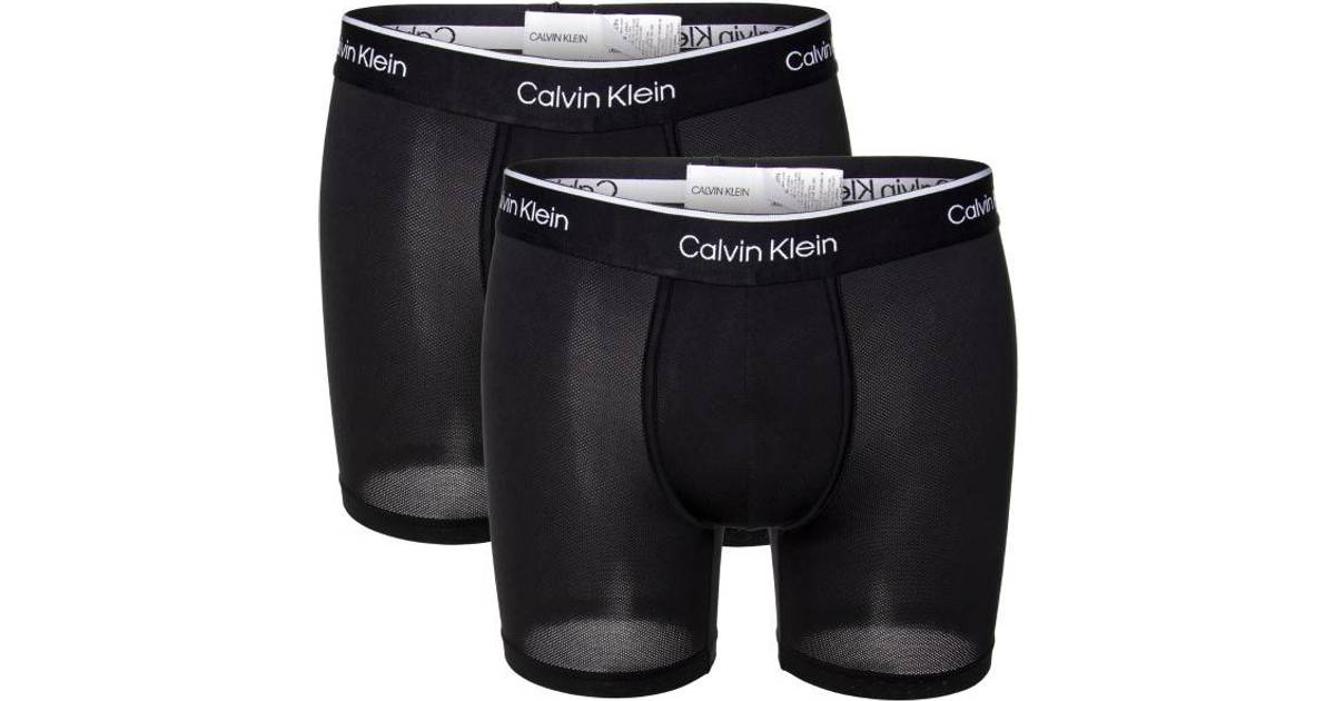 Calvin Klein CK Pro Air Boxer 2-pack - Black/Black • Pris »