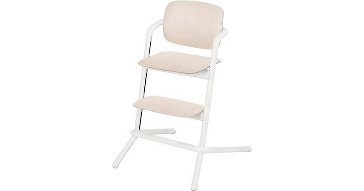 Cybex Lemo Chair Wood Porcelaine White • Se priser (5 butikker) »