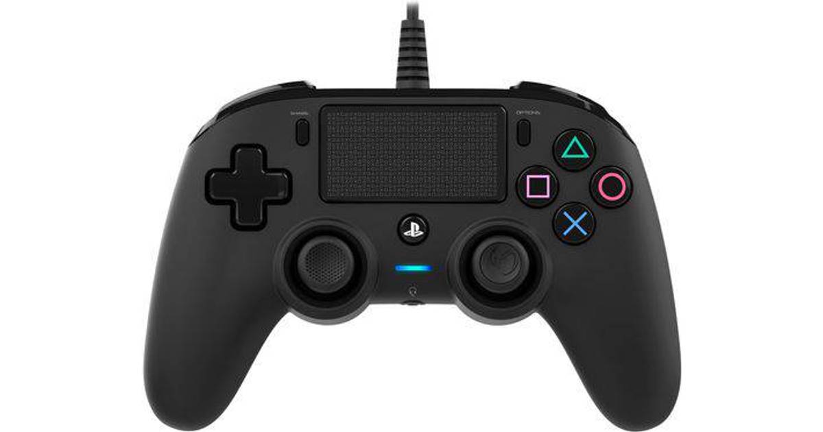 Nacon Wired Compact Controller (PS4 ) - Black • Pris »