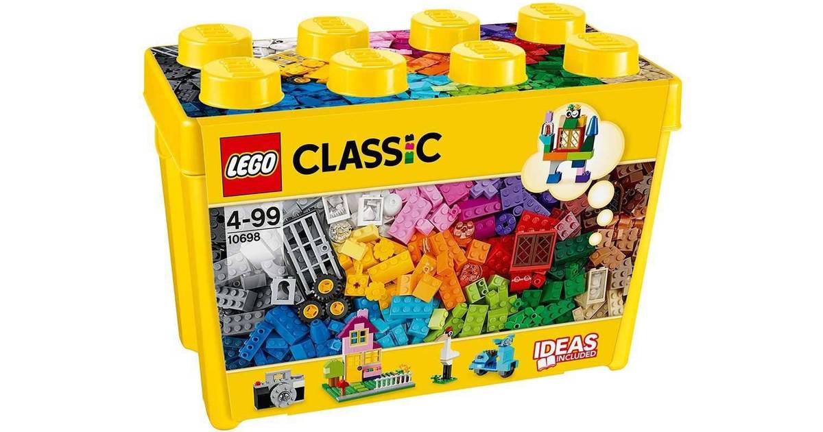 Lego Classic Large Creative Brick Box 10698 • Priser »