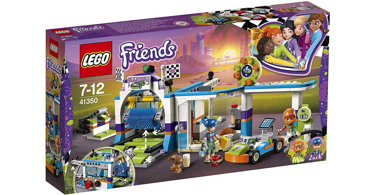 Lego Friends Bilvask med roterende børster 41350 • Pris »