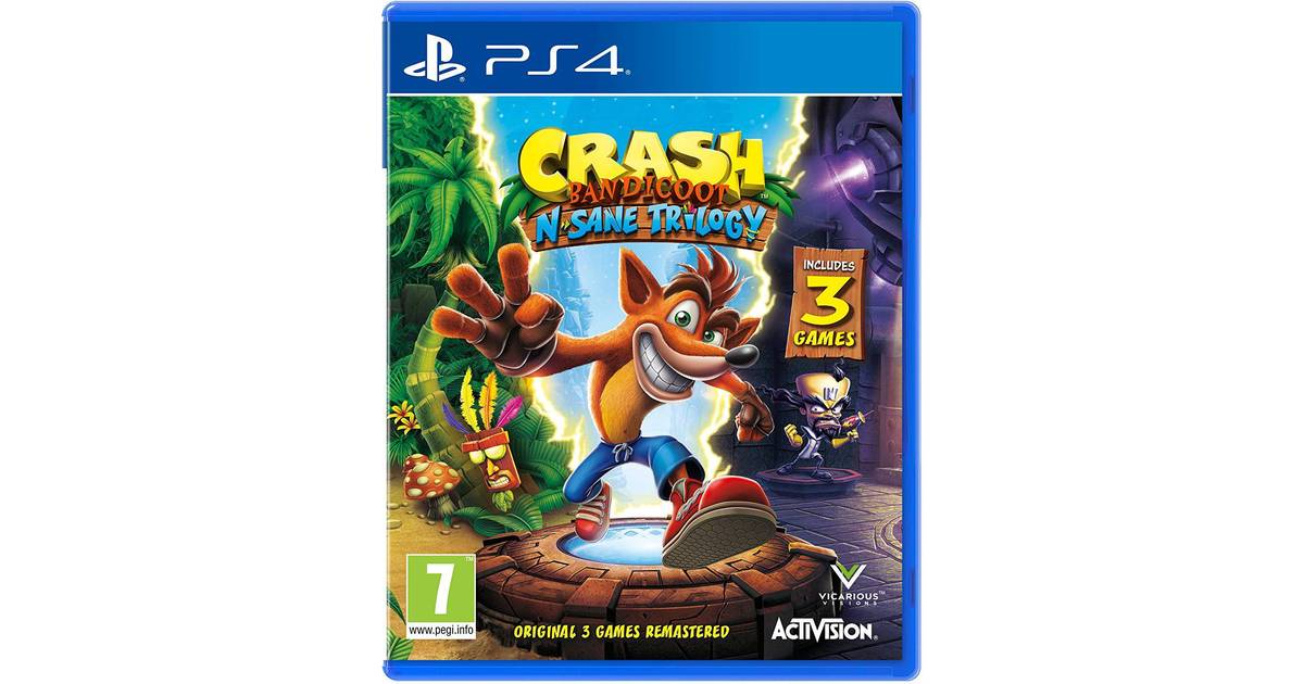 Crash Bandicoot N. Sane Trilogy PlayStation 4 • Se pris