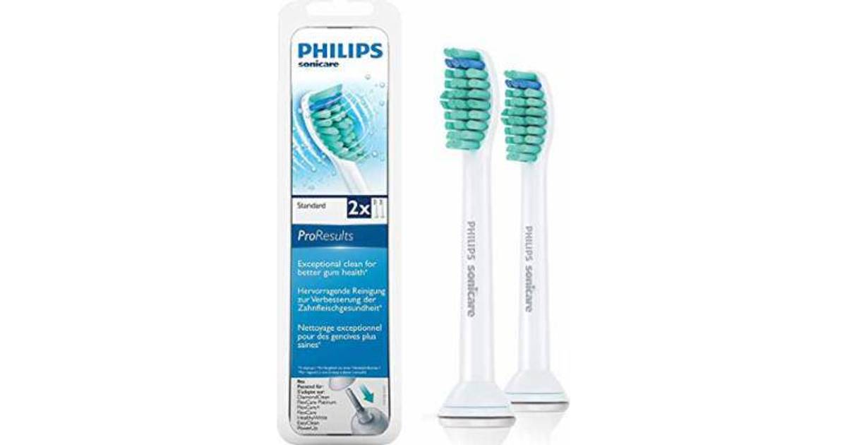 Philips Sonicare ProResults Standard Brush Head 2-pack • Pris »