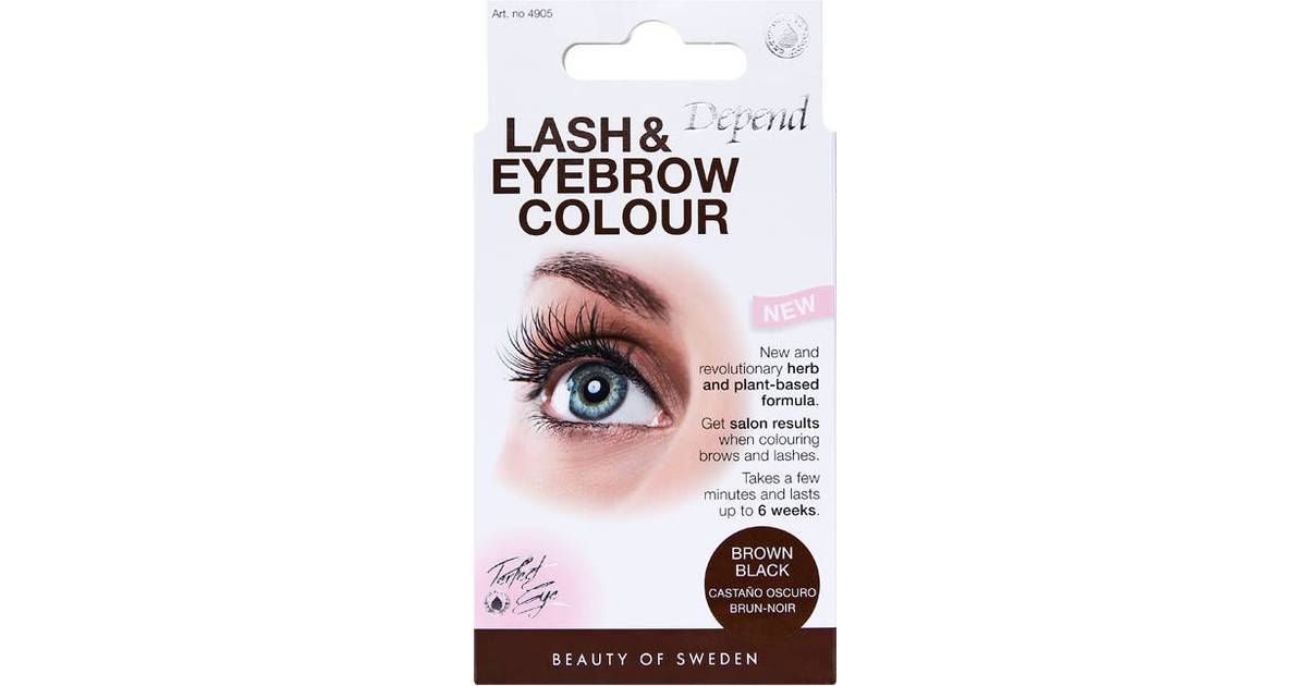 Depend Perfect Eye Lash & Eyebrow Colour #4905 Brown Black • Se ...