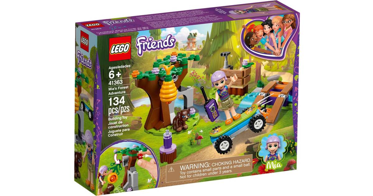 Lego Friends Mias skoveventyr 41363 • Se priser (25 butikker) »