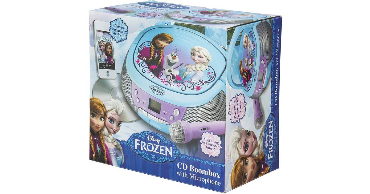 Disney Frozen CD Boombox with Microphone • Se priser hos os »