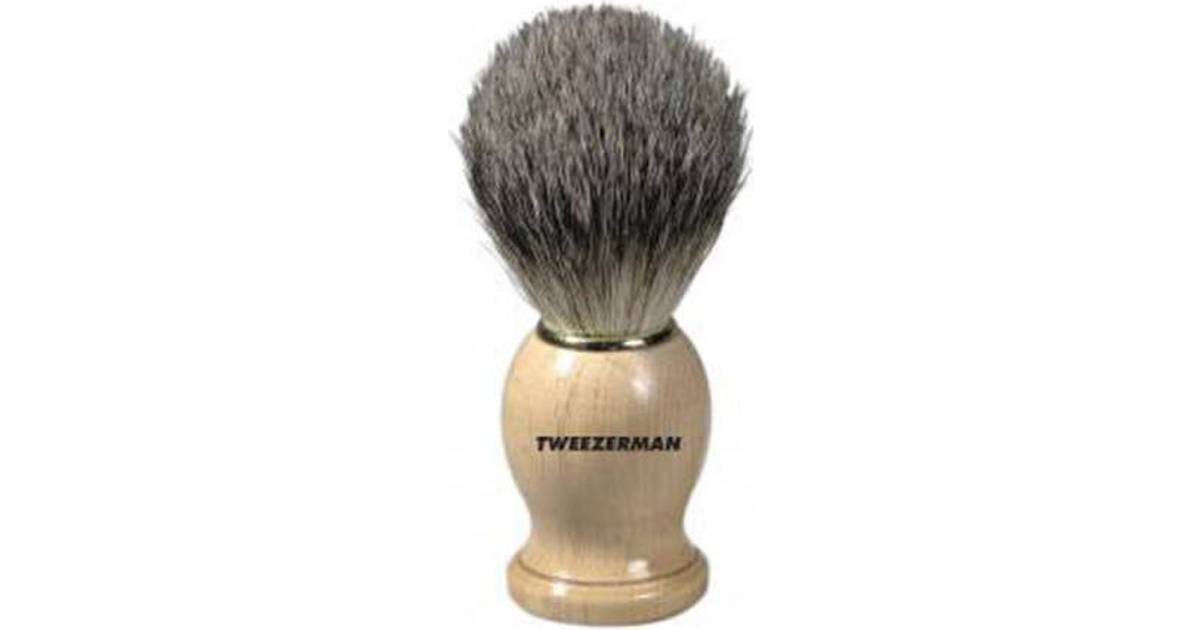 Tweezerman Deluxe Badger Shaving Brush • Se priser »