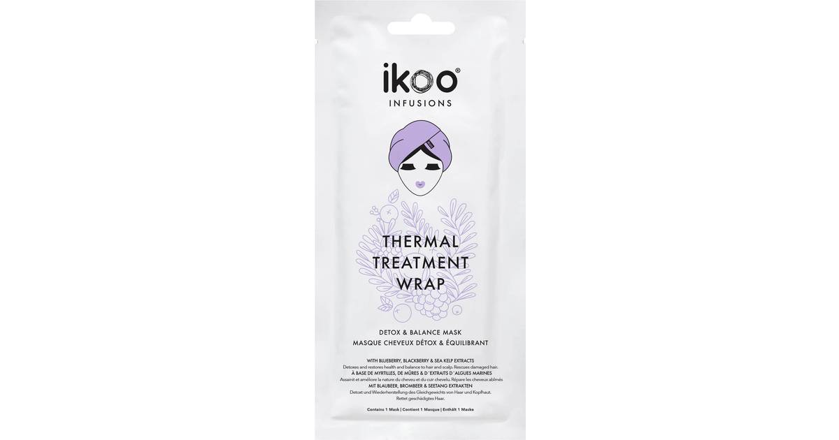 Ikoo Thermal Treatment Wrap Detox & Balance - Sammenlign priser ...