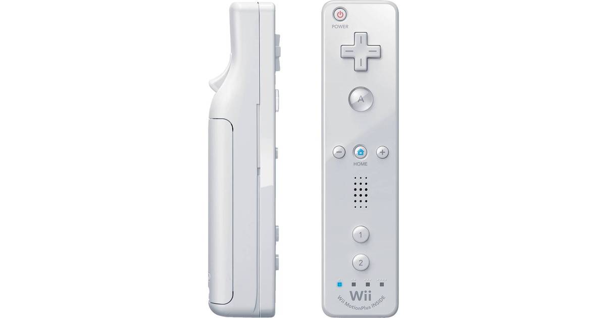 Nintendo Wii Remote Plus - White • Se PriceRunner »