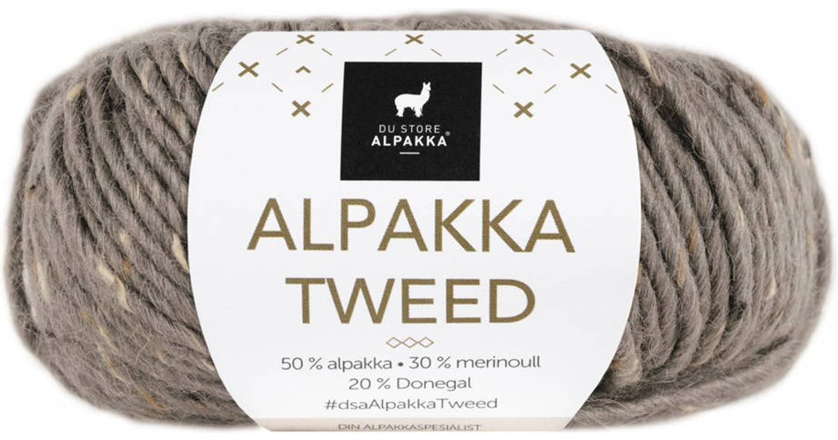 Du Store Alpakka Alpakka Tweed 80m • Se PriceRunner »