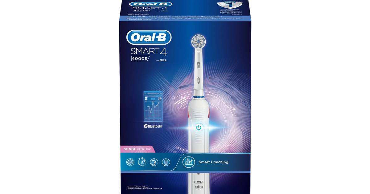 Oral-B Smart 4 4000S Sensi UltraThin • PriceRunner »