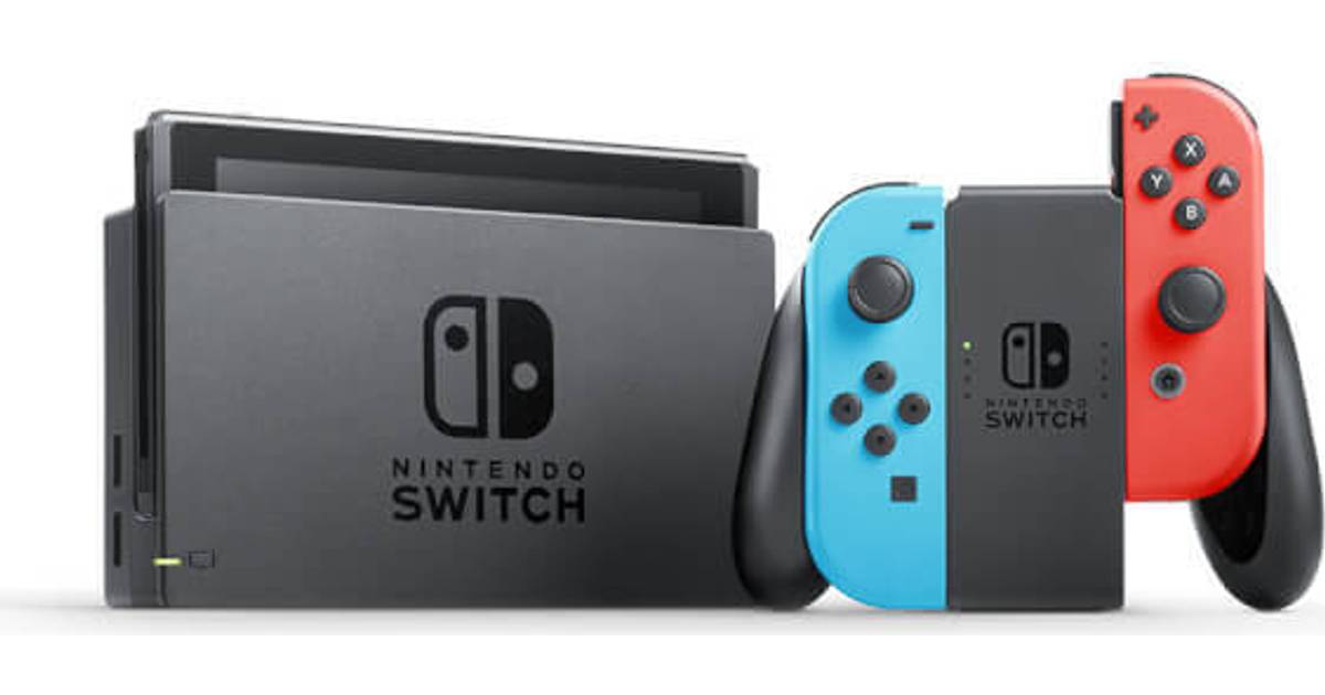 Nintendo Switch - Red/Blue - 2019 • Se PriceRunner »