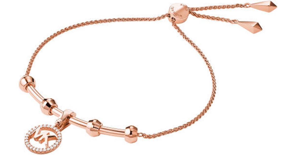 Michael Kors Premium Bracelet - Rose Gold/White • Se priser hos os »