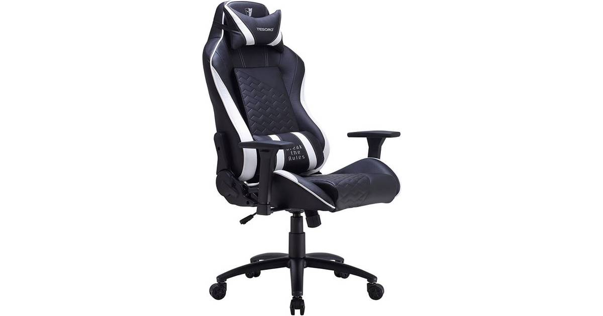 Tesoro Zone Balance Gaming Chair - Black/White
