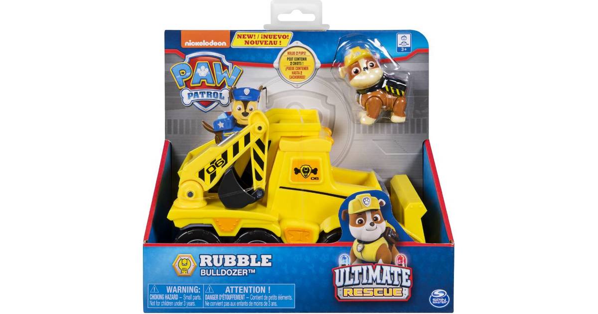 Spin Master Paw Patrol Ultimate Rescue Vehicles Rubble • Se priser nu »