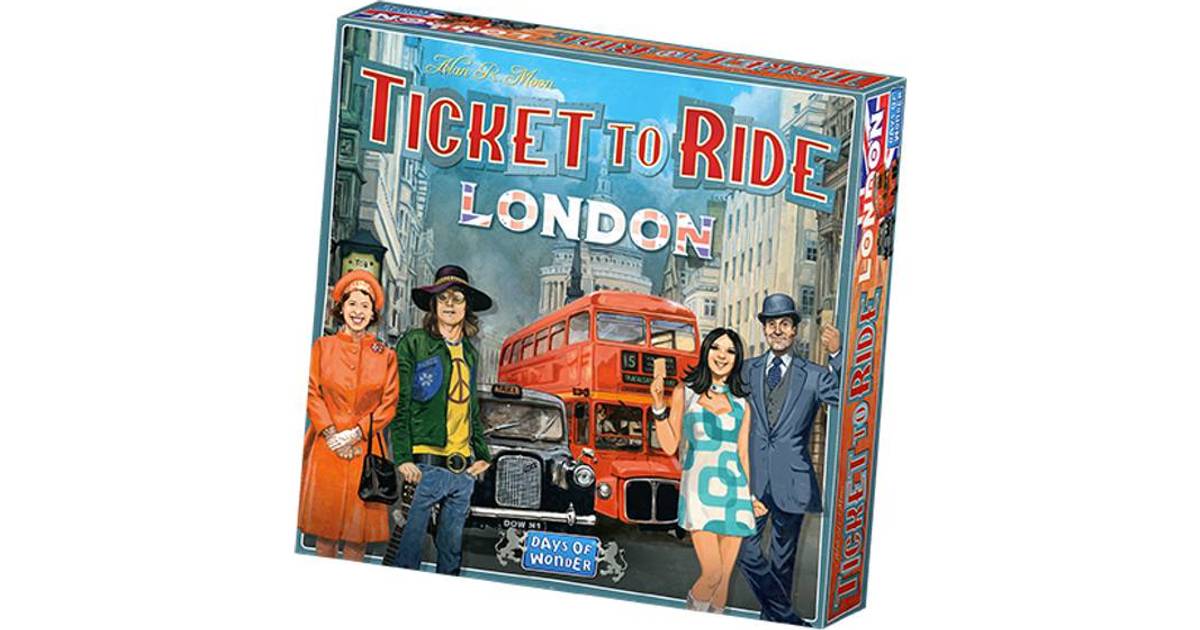 Ticket to Ride: London • Se pris (14 butikker) hos PriceRunner »